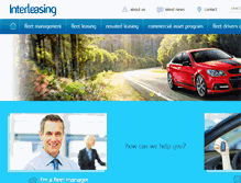 Tablet Screenshot of interleasing.com.au
